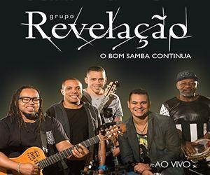 Portada de Álbum "O Bom Samba Continua (Ao Vivo)", de Grupo Revelação