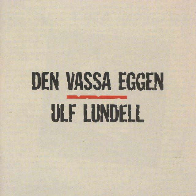 Portada de Álbum "Den Vassa Eggen", de Ulf Lundell