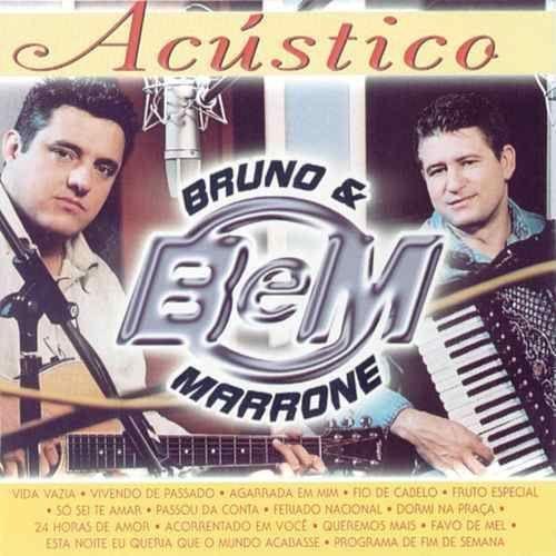 Capa do álbum "Acústico ", de Bruno & Marrone