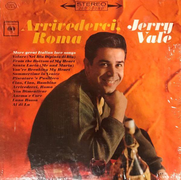 Portada de Álbum "Arrivederci, Roma", de Jerry Vale