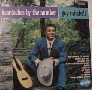 Portada de Álbum "Heartaches By The Number", de Guy Mitchell