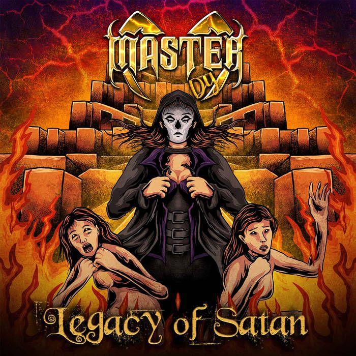 Portada de Álbum "Legacy Of Satan", de Master Dy