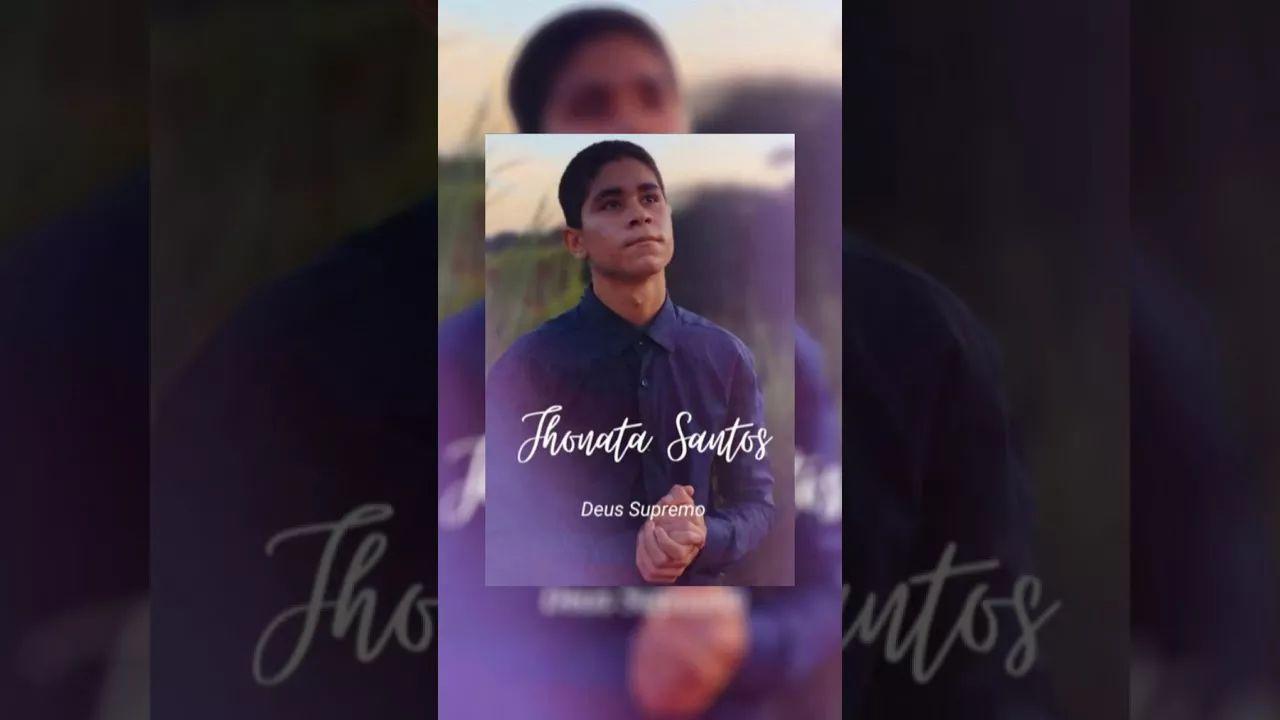 Portada de Sencillo/EP "Deus Supremo", de Jhonata Santos