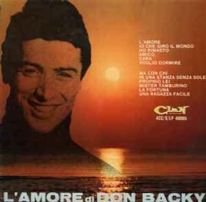 Capa do álbum "L'amore di Don Backy", de Don Backy