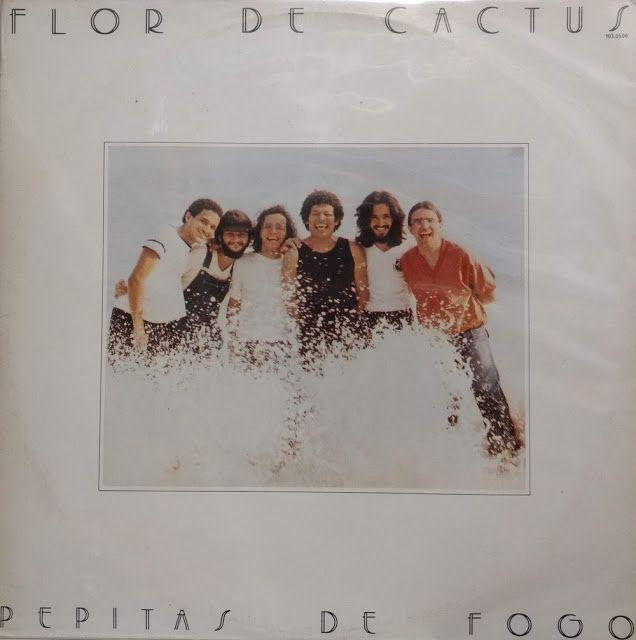 Capa do Álbum "Pepitas de Fogo", de Flor de Cactus