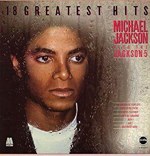 Capa do álbum "18 Greatest Hits", de Michael Jackson