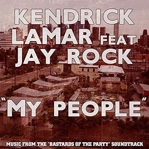 Capa do álbum "My People", de Kendrick Lamar