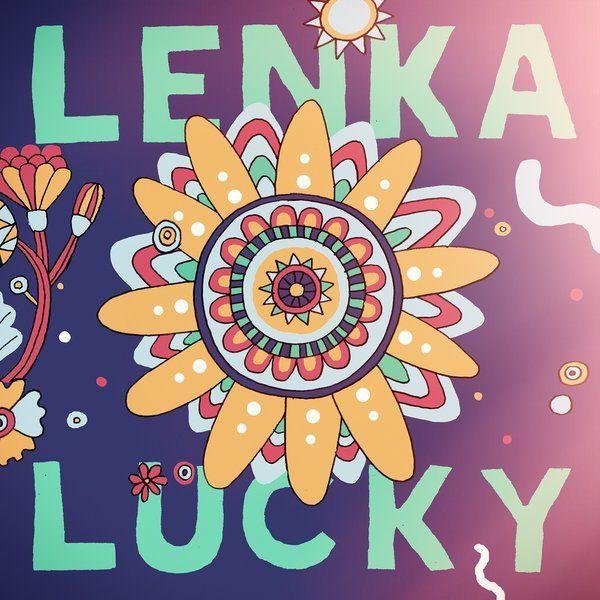 Capa do álbum "Lucky", de Lenka