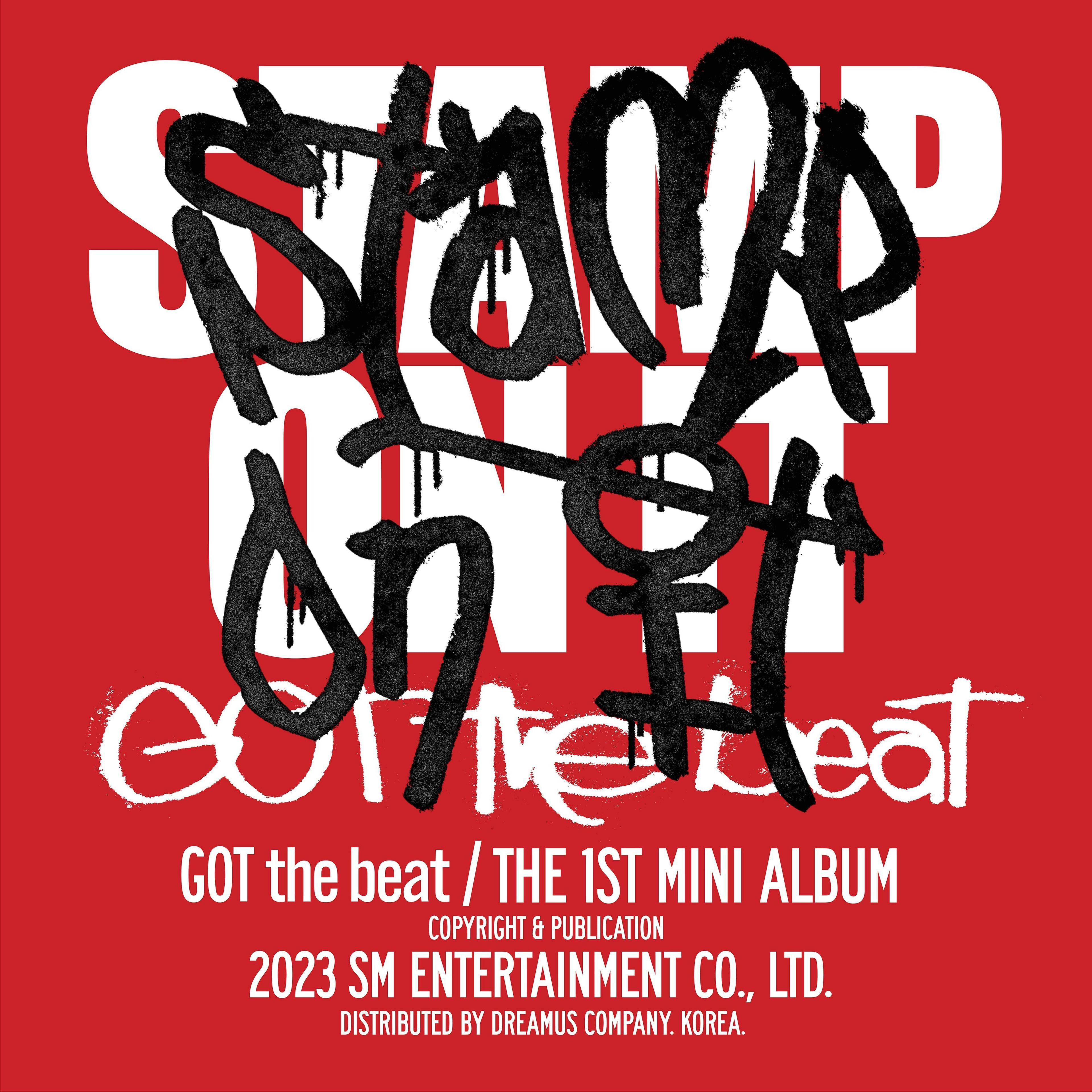 Portada de Sencillo/EP "Stamp On It - The 1st Mini Album", de GOT the beat (Girls On Top)