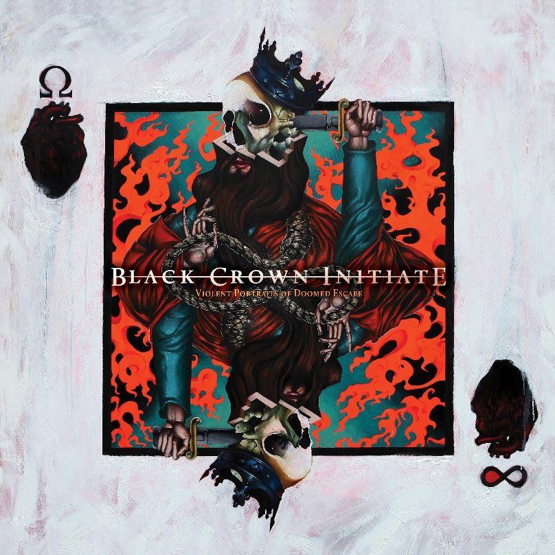 Portada de Álbum "Violent Portraits of Doomed Escape", de Black Crown Initiate