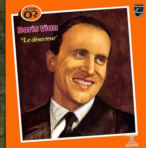 Portada de Álbum " Le Déserteur", de Boris Vian