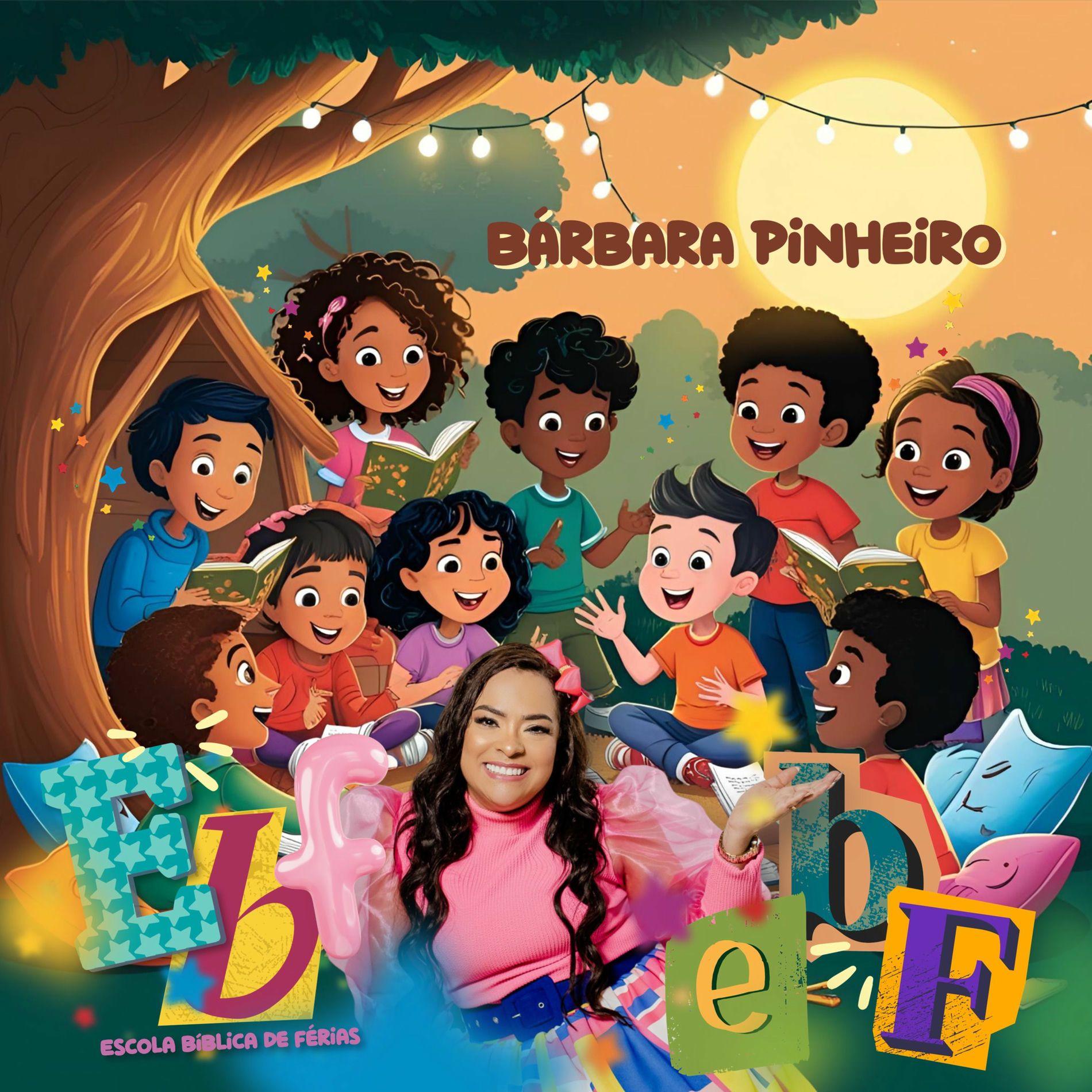Capa do Single/EP "Escola Bíblica de Férias", de Barbara Pinheiro