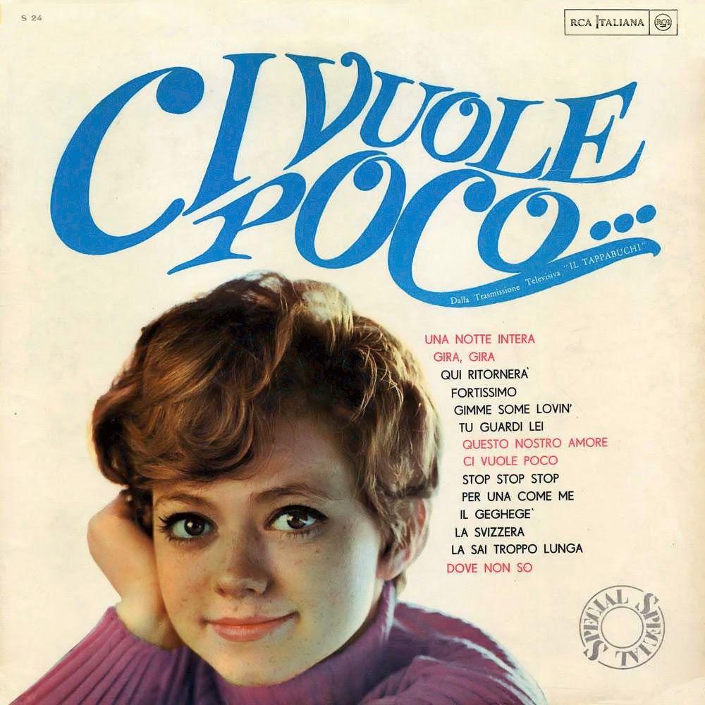 Portada de Álbum "Ci Vuole Poco", de Rita Pavone