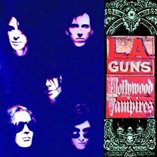 Capa do álbum "Hollywood Vampires", de L.A. Guns