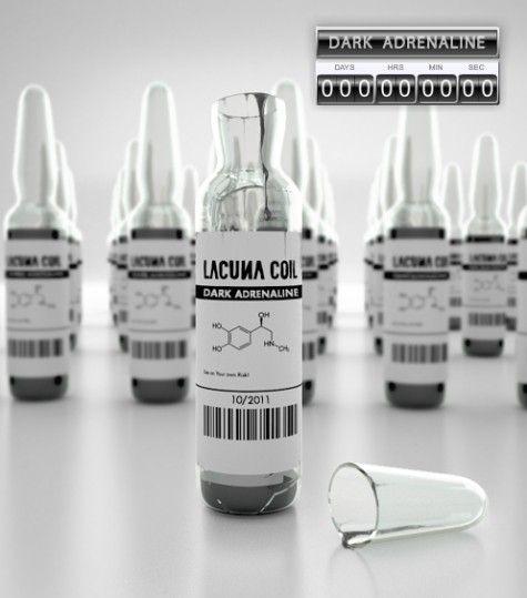 Album cover of "DARK ADRENALINE" by Lacuna Coil