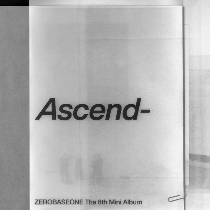 Portada del álbum "Ascend-", de ZEROBASEONE
