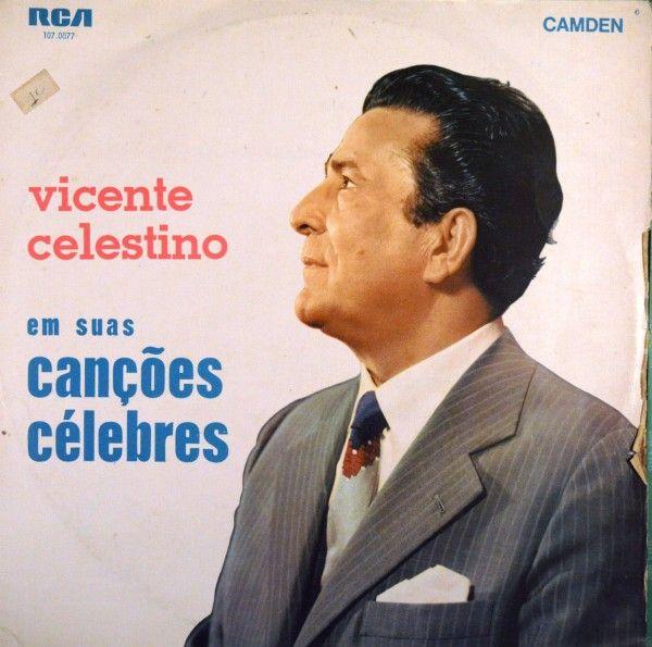Portada de Álbum "Em Suas Canções Célebres", de Vicente Celestino