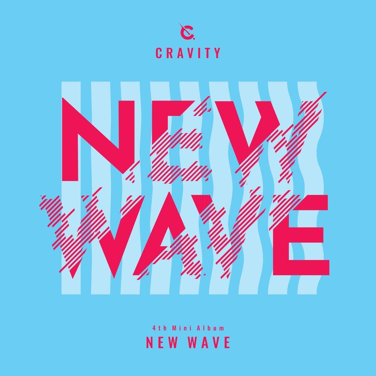 Portada de Sencillo/EP "NEW WAVE", de CRAVITY