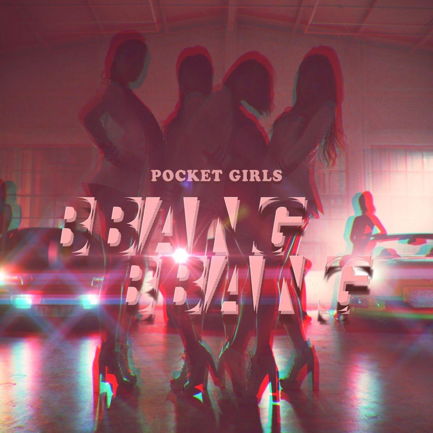 Portada de Sencillo/EP "Bbang Babnag", de Pocket Girls
