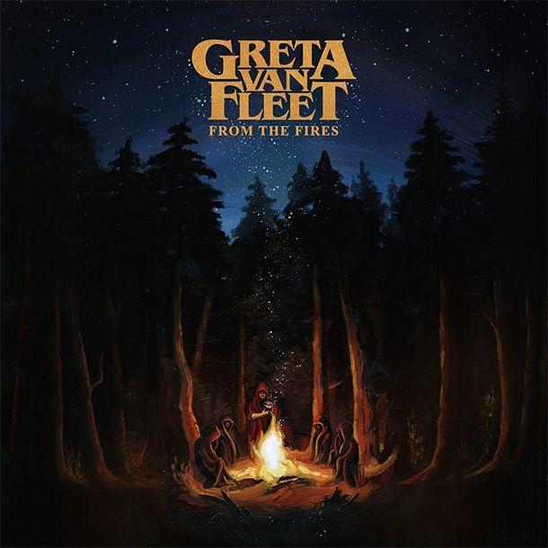 Capa do Álbum "From The Fires", de Greta Van Fleet