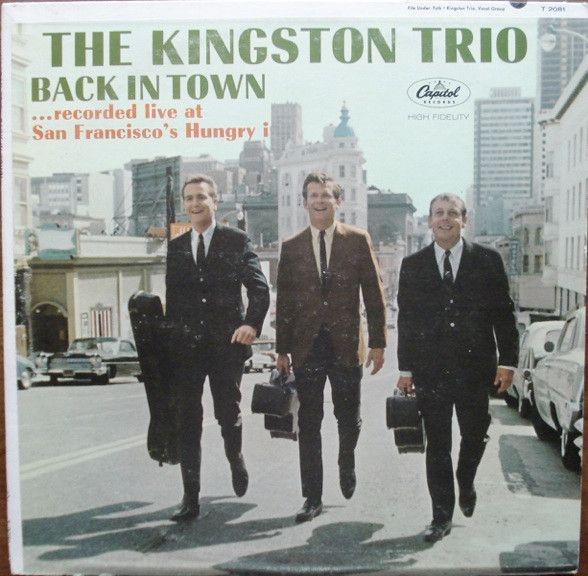 Portada de Álbum "Back In Town", de Kingston Trio
