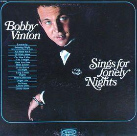 Album cover of "Bobby Vinton Sings For Lonely Nights" by Bobby Vinton