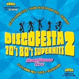 Portada de Álbum "Disco Festa - 2: 70's 80's Superhits", de Rod Hanna