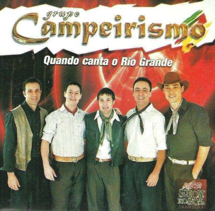 Portada de Álbum "Quando Canta o Rio Grande", de Grupo Campeirismo