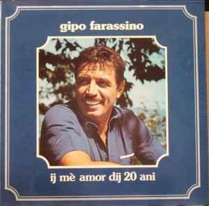 Album cover of "Ij Mè Amor Dij 20 Ani" by Gipo Farassino