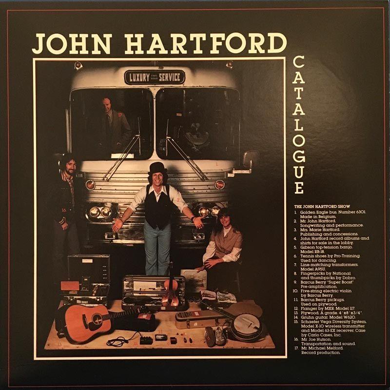 Portada de Álbum "Catalogue", de John Hartford