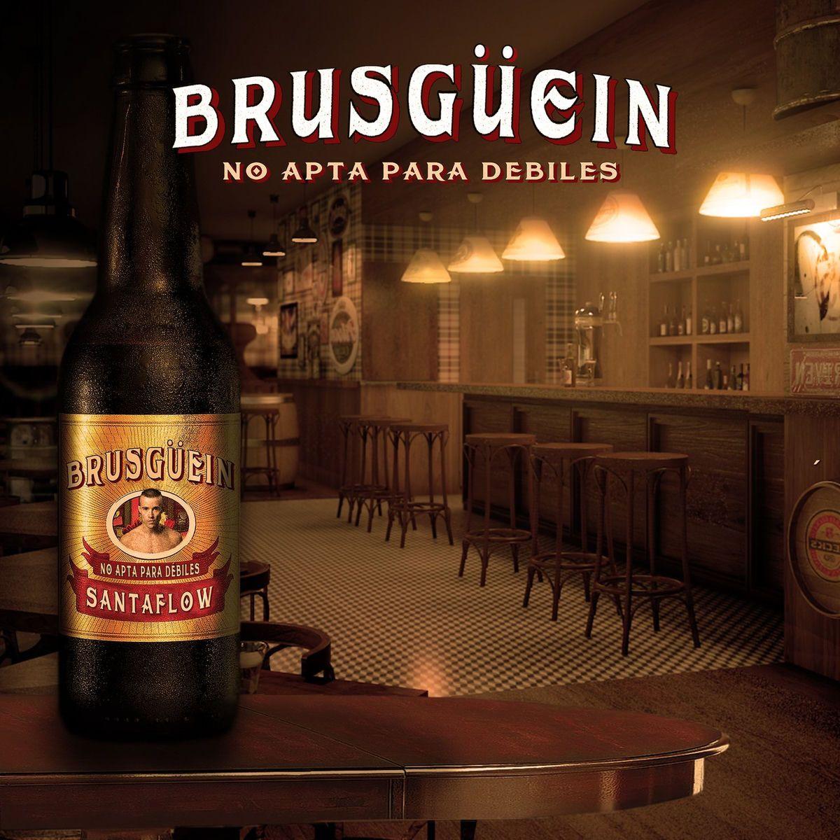 Portada del álbum "Brusgüein", de Santaflow