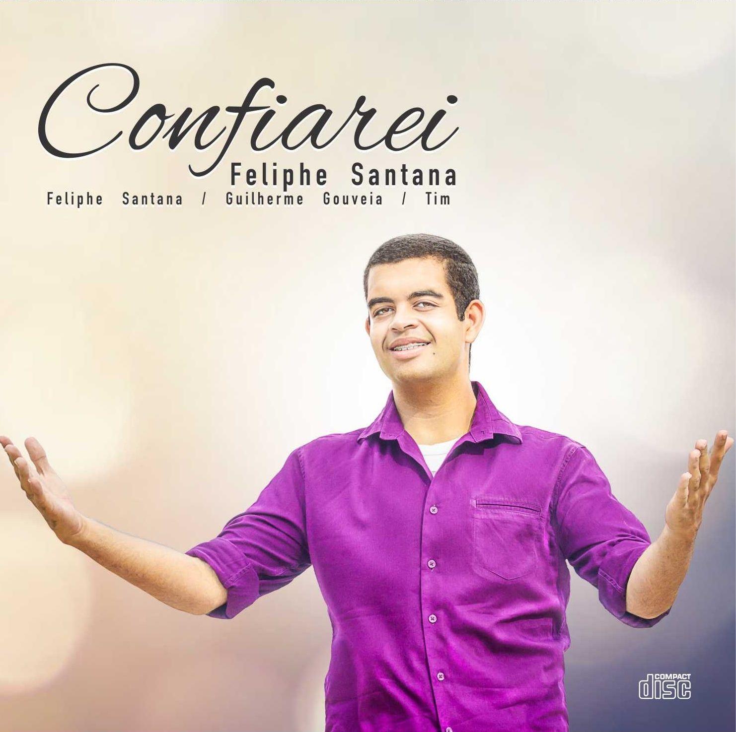 Capa do Álbum "Confiarei ", de Feliphe Santana