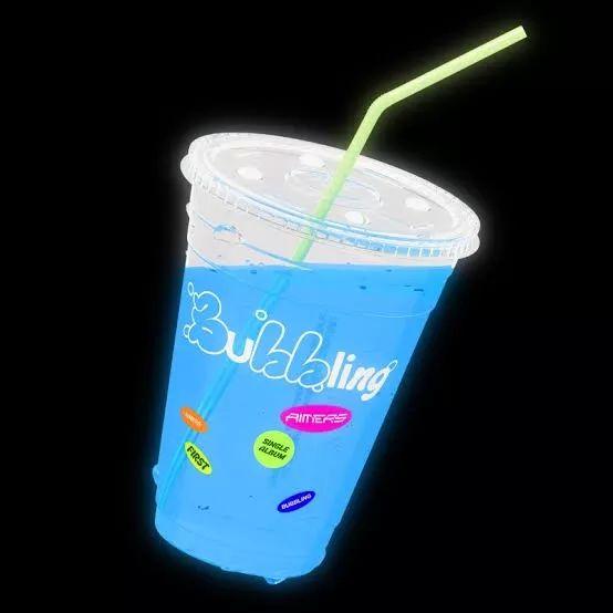 Capa do Single/EP "Bubbling ", de AIMERS