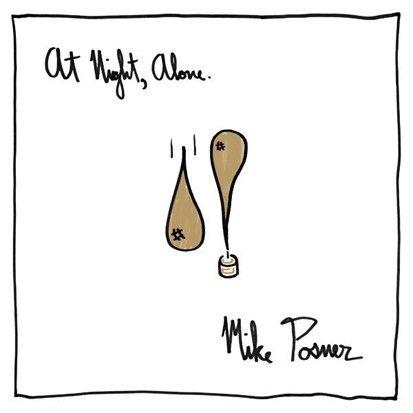 Capa do Álbum "At Night, Alone", de Mike Posner