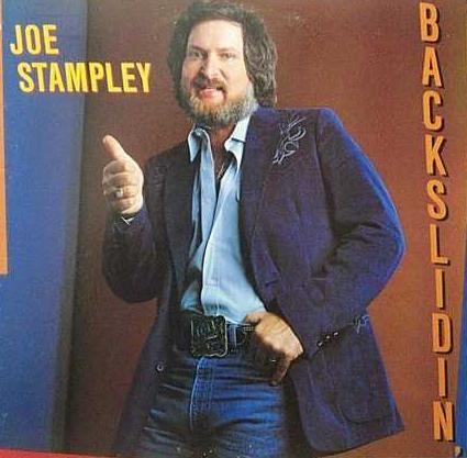 Capa do Álbum "Backslidin'", de Joe Stampley