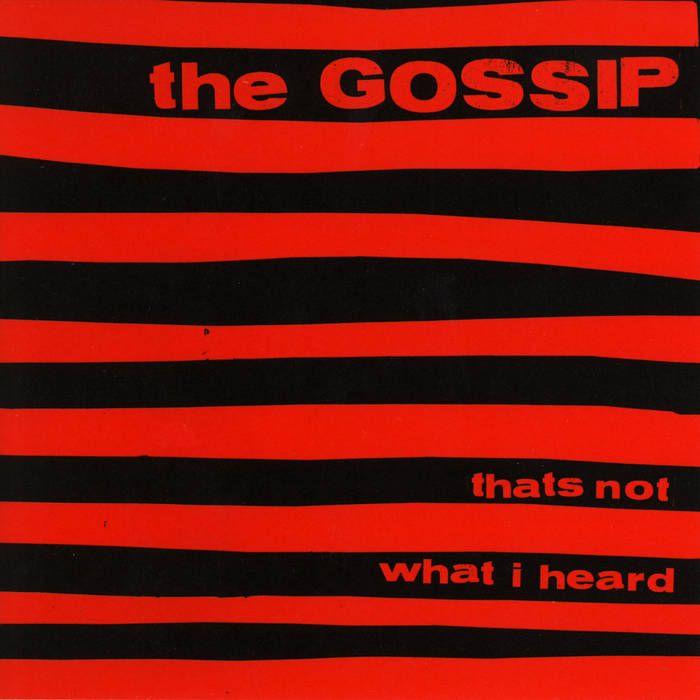 Capa do Álbum "That's Not What I Heard", de Gossip