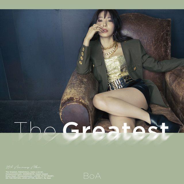 Album cover of "The Greatest" by BoA