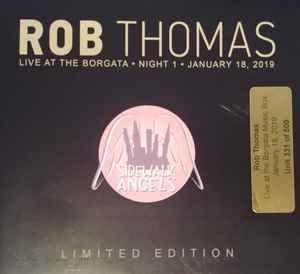 Portada de Álbum "Live at The Borgata Night 1 January 18, 2019", de Rob Thomas