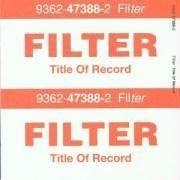 Portada de Álbum "Title of Record", de Filter