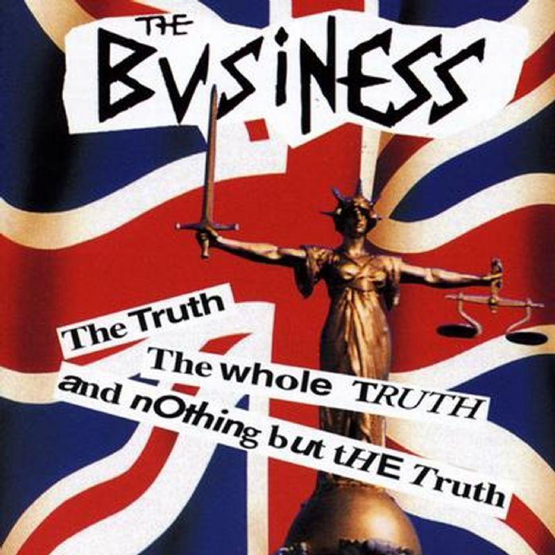 Capa do Álbum "The Truth the Whole Truth and Nothing but the Truth", de The Business
