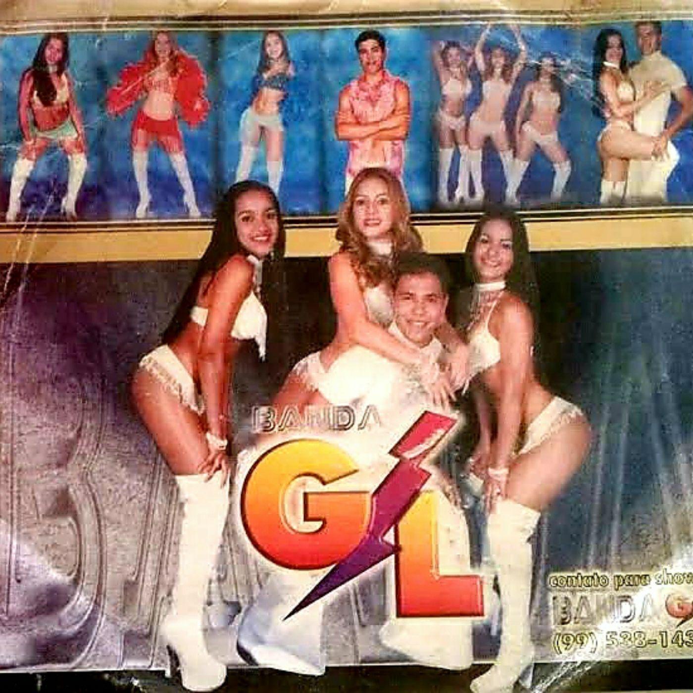 Capa do Álbum "A Mocinha do Forró-Calypso Ao Vivo", de Banda GL