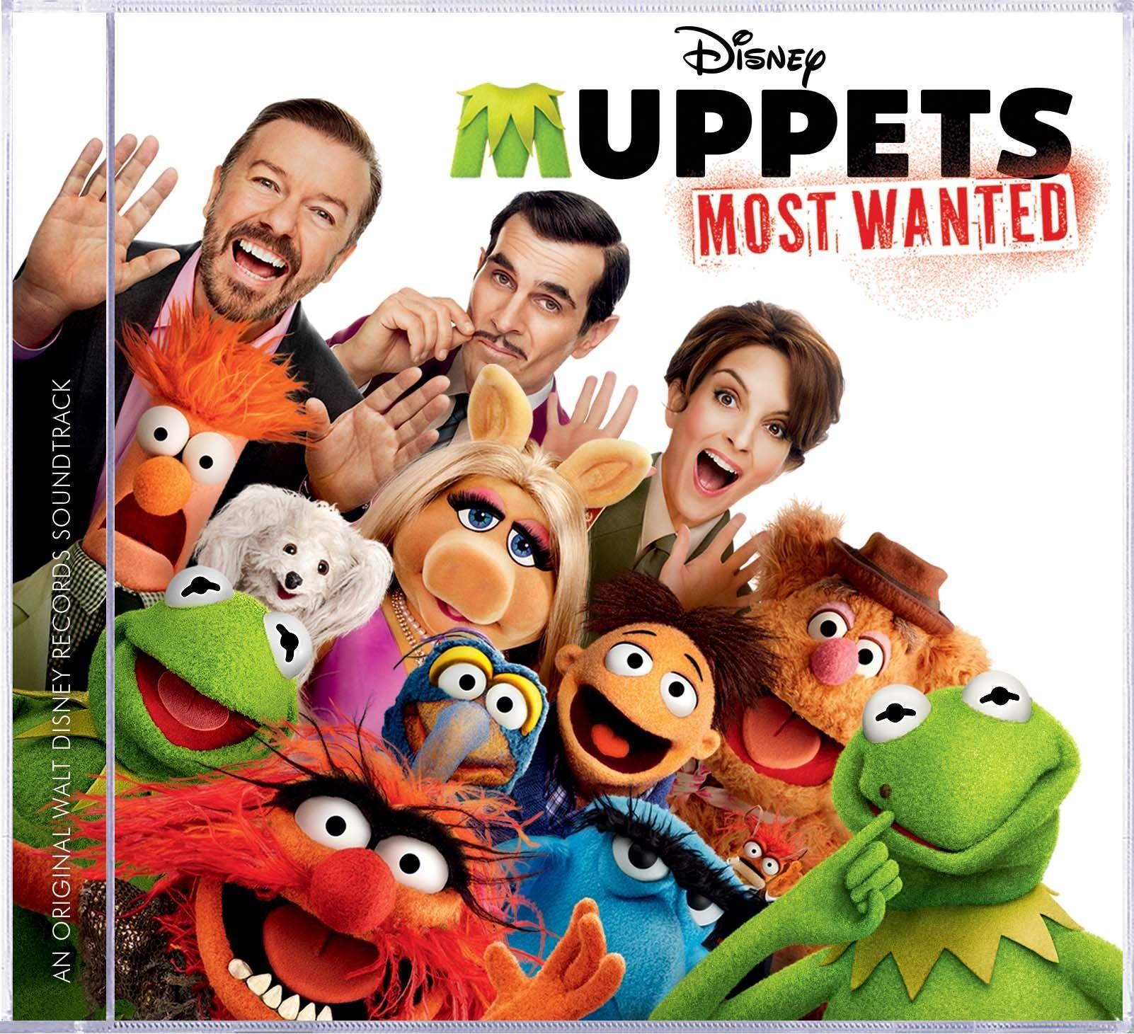 Portada de Álbum "Muppets Most Wanted (Original Motion Picture Soundtrack)", de Muppets