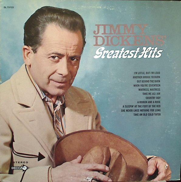 Capa do Álbum "Jimmy Dickens' Greatest Hits", de Little Jimmy Dickens
