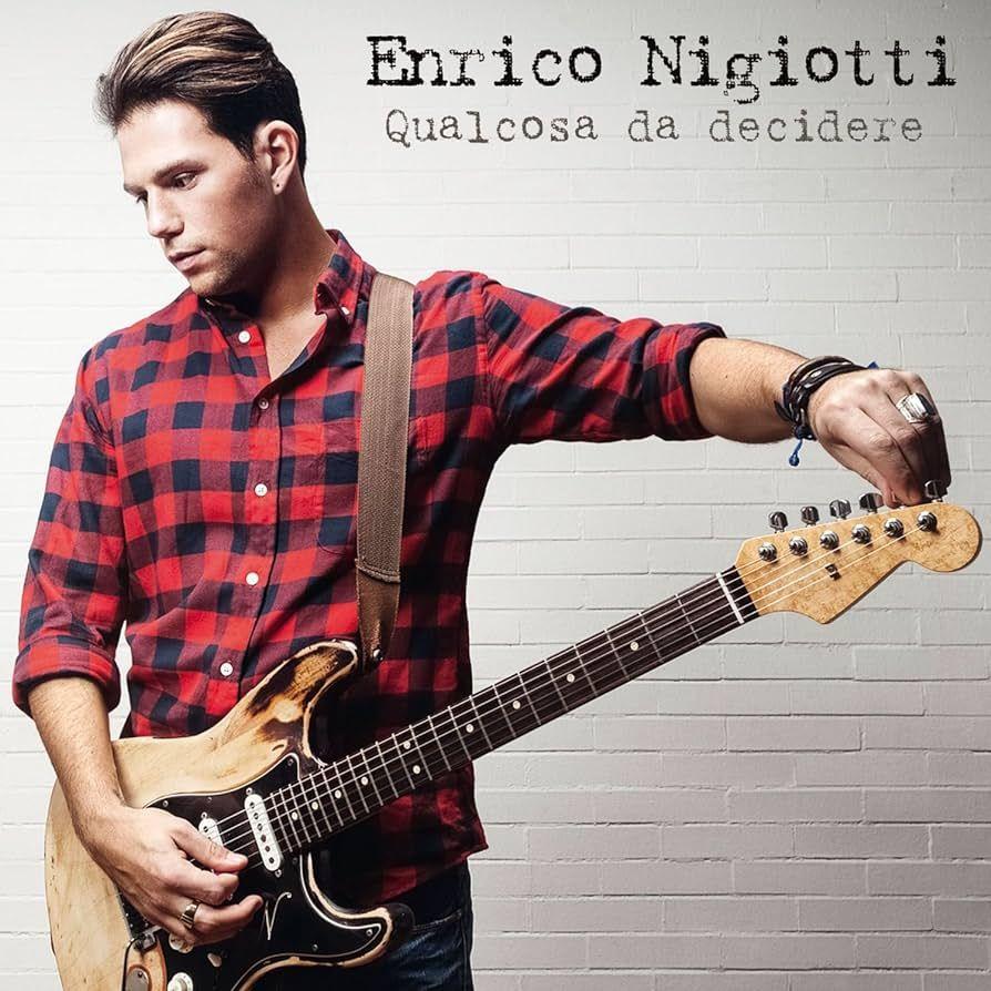 Album cover of "Qualcosa da Decidere" by Enrico Nigiotti