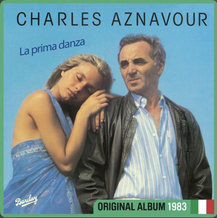 Portada del álbum "La Prima Danza", de Charles Aznavour
