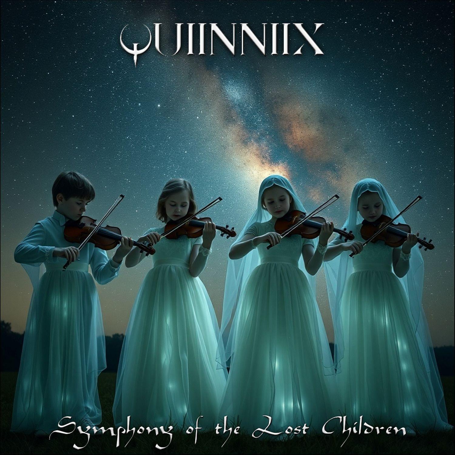 Capa do Álbum "Symphony Of The Lost Children", de QuinniX