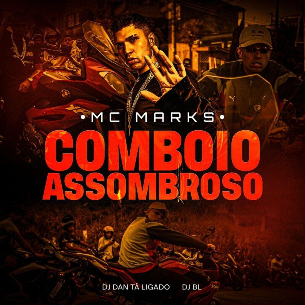 Portada del álbum "Comboio Assombroso", de MC Marks