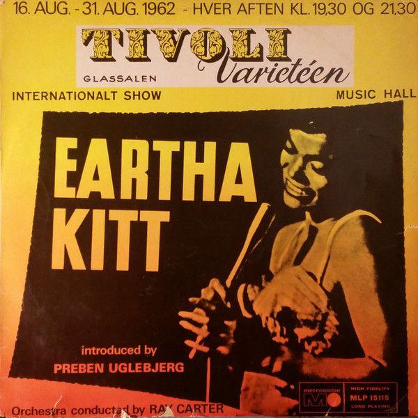 Capa do Álbum "Eartha Kitt At Tivoli", de Eartha Kitt