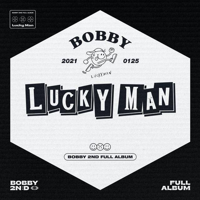Portada de Álbum "LUCKY MAN", de BOBBY
