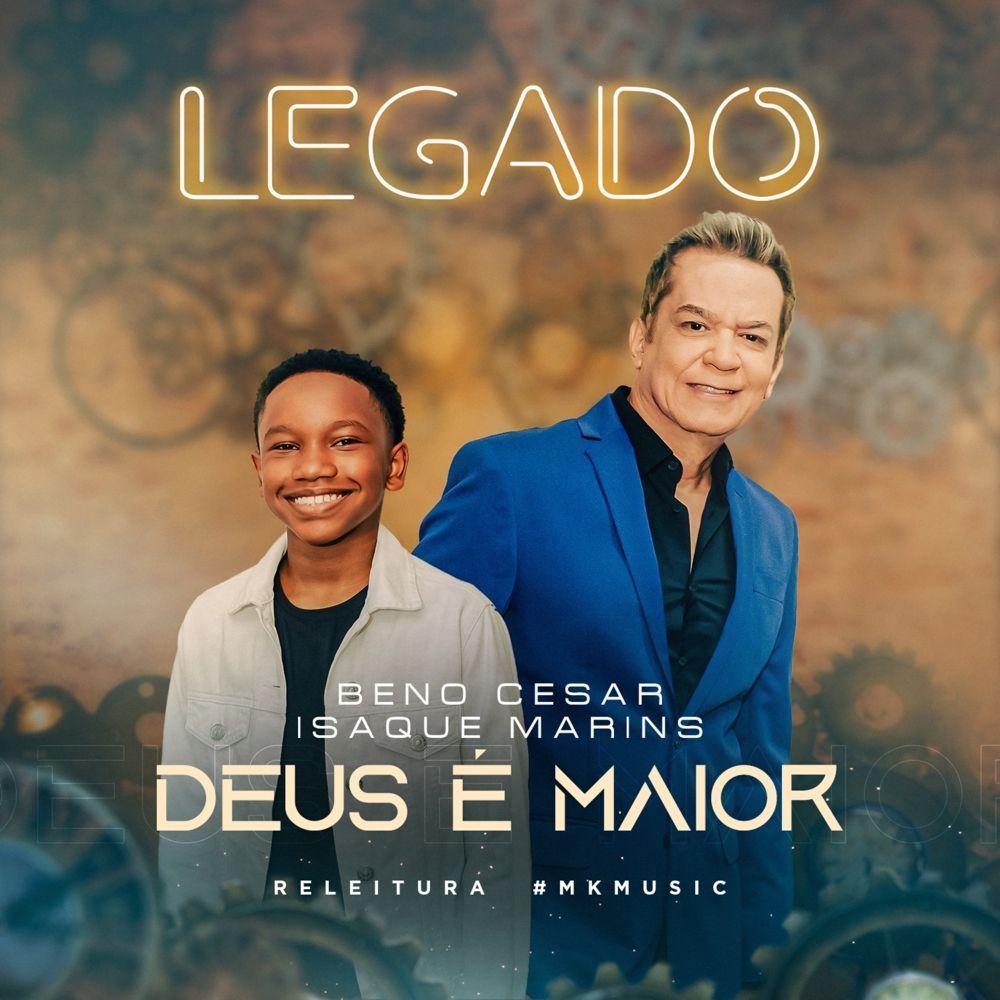 Portada de Sencillo/EP "Deus é Maior (Legado) (part. Beno César)", de Isaque Marins